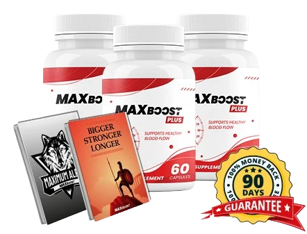Max Boost Supplement Bottle